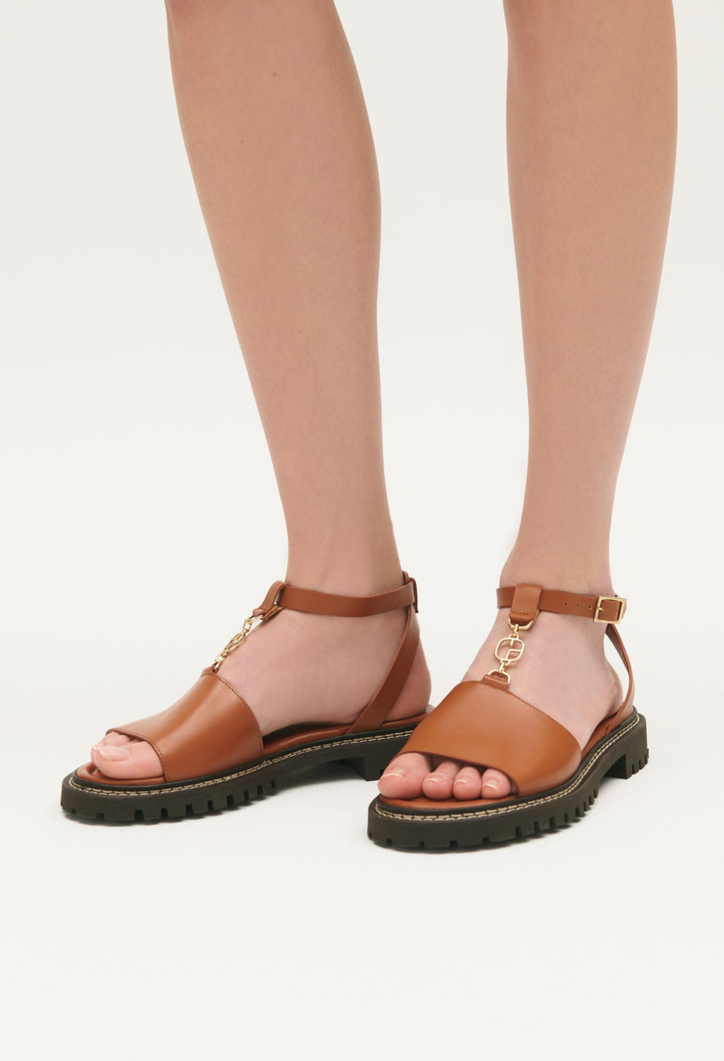Claudie Pierlot - Sandalias - Alchimie - Caramel