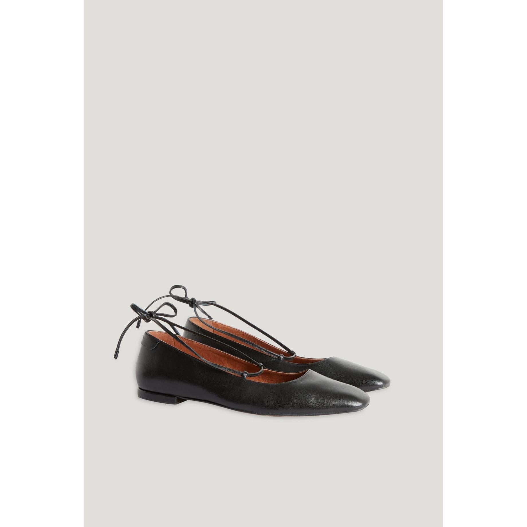 Claudie Pierlot - Ballerines Cuir Noir