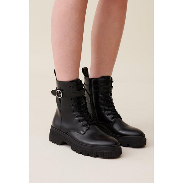 Claudie Pierlot - Leather Ranger Ankle Boots