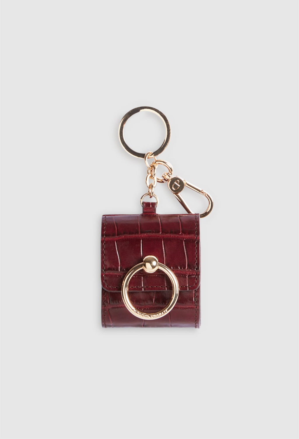 Claudie Pierlot - Gadget Tech - Airpod Case Croco - Bordeaux
