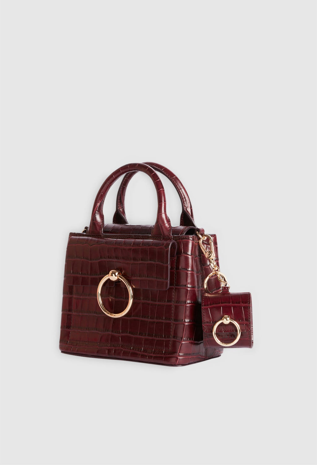 Claudie Pierlot - Gadget Tech - Airpod Case Croco - Bordeaux