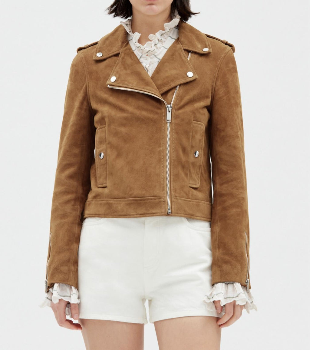 Claudie Pierlot - Cazadora Clubbis - Camel
