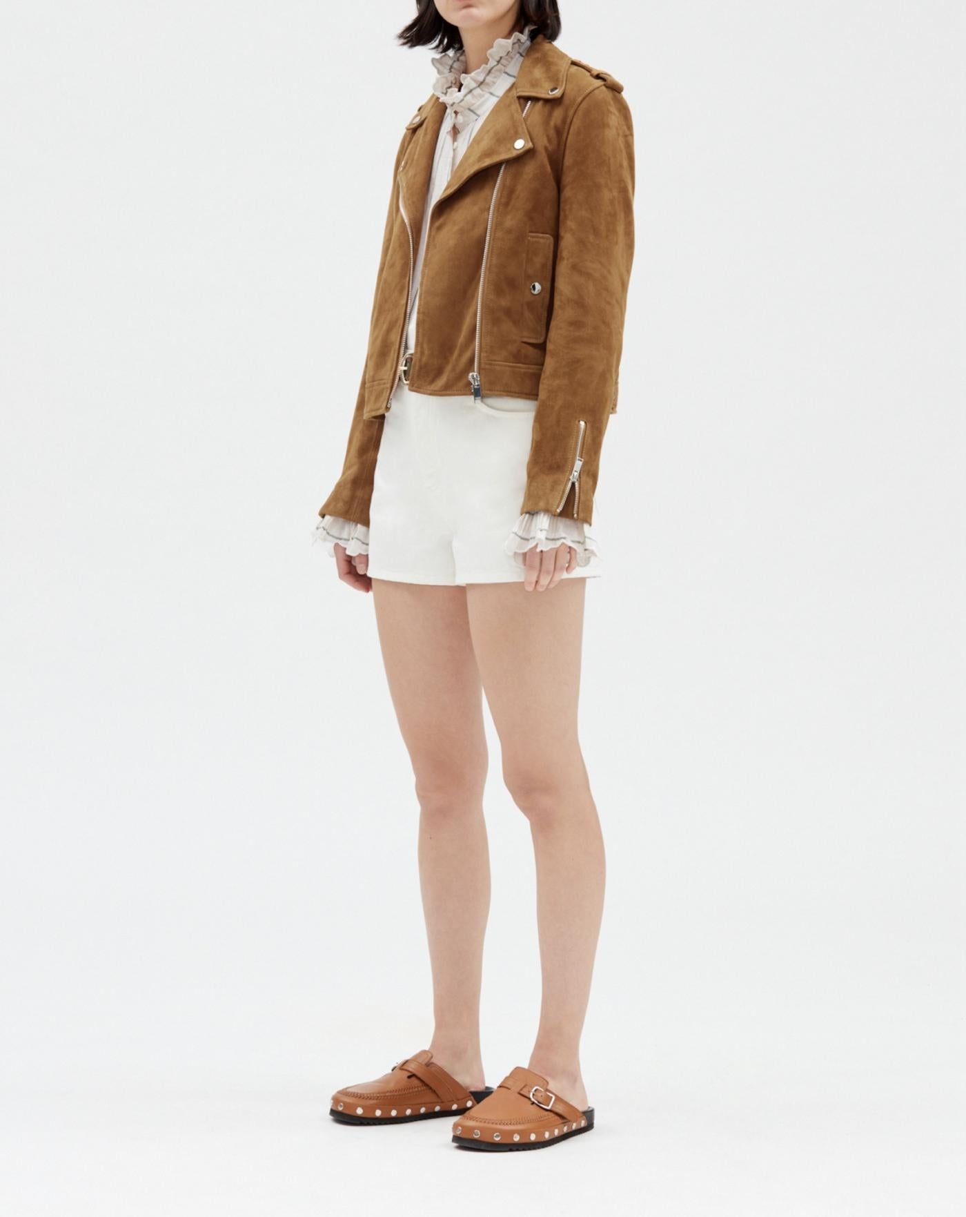 Claudie Pierlot - Cazadora Clubbis - Camel