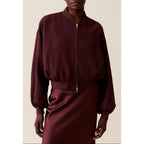 Claudie Pierlot - Bomber Fluido con Cremallera