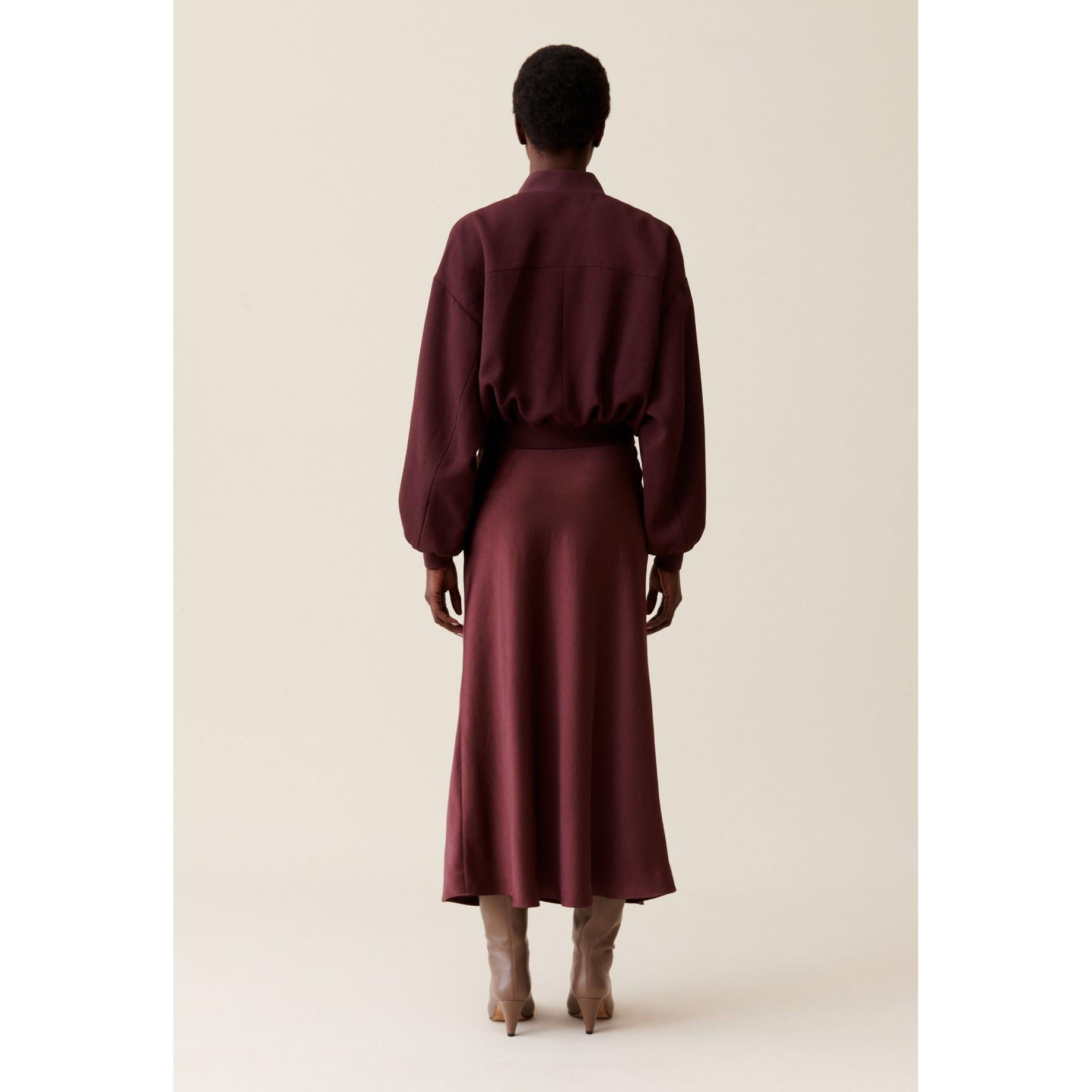 Claudie Pierlot - Bomber Fluido con Cremallera