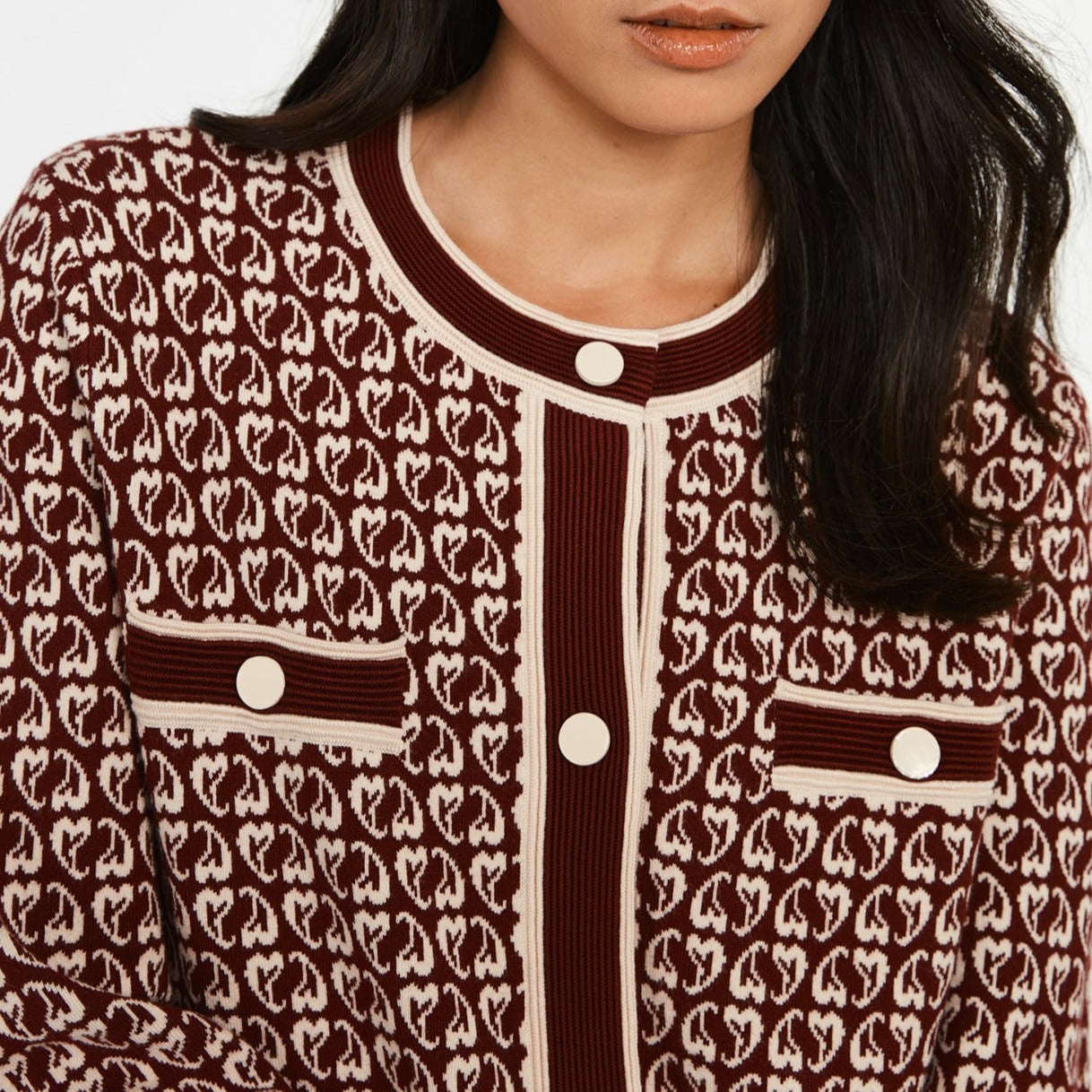 Claudie Pierlot - Cardigan - Mypunk - Bicolore
