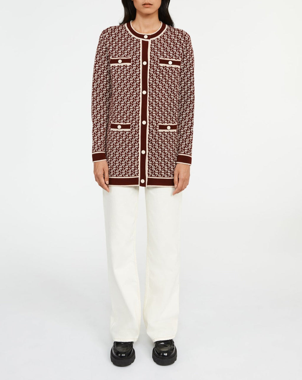 Claudie Pierlot - Cardigan - Mypunk - Bicolore