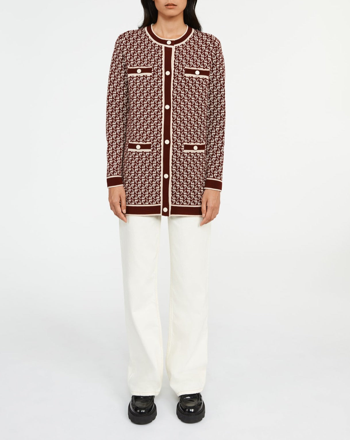 Claudie Pierlot - Cardigan - Mypunk - Bicolore