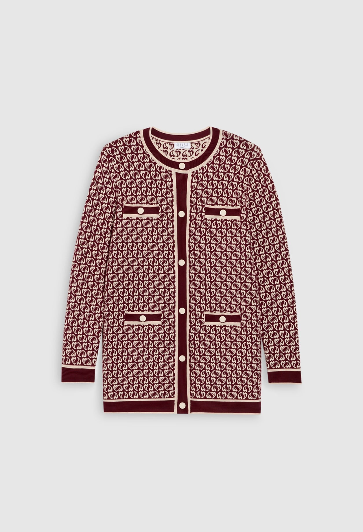 Claudie Pierlot - Cardigan - Mypunk - Bicolore