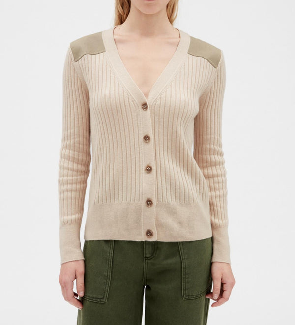 Claudie Pierlot - Cardigan - Marielle - Mastic