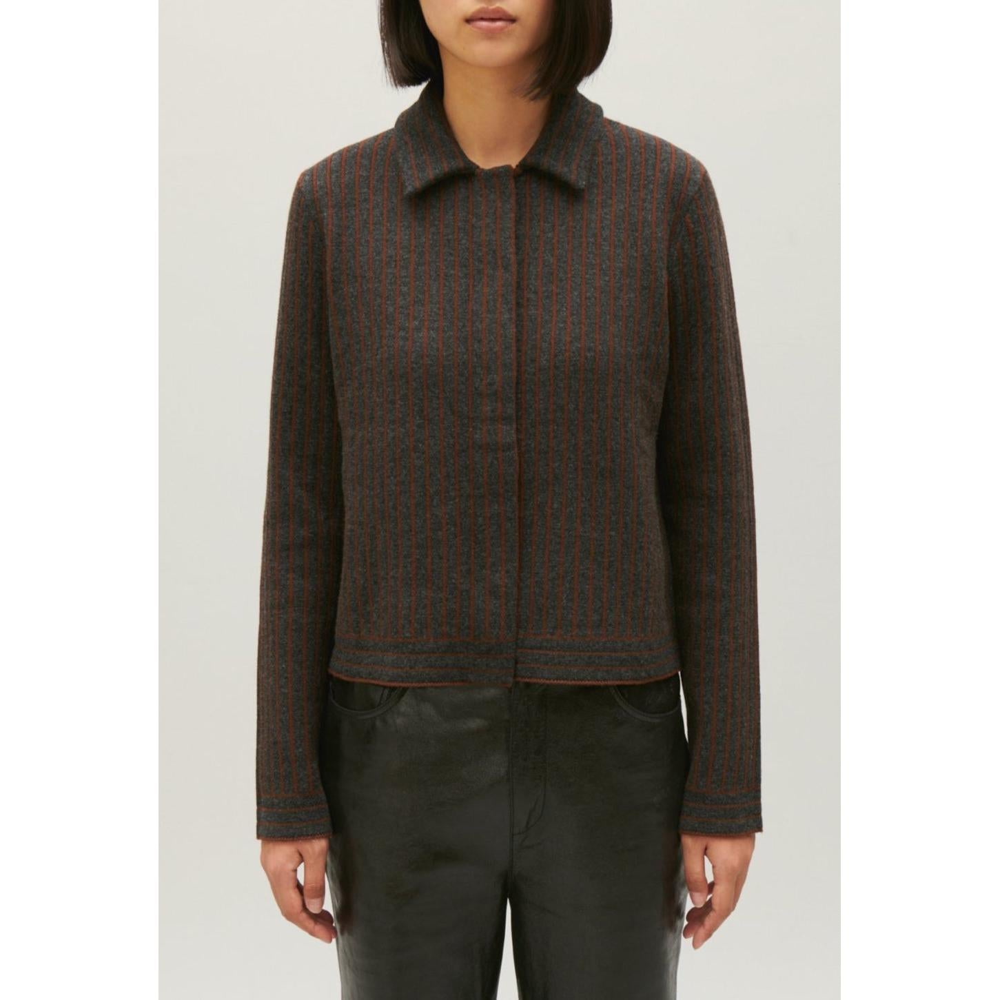 Claudie Pierlot - Striped Knit Cardigan