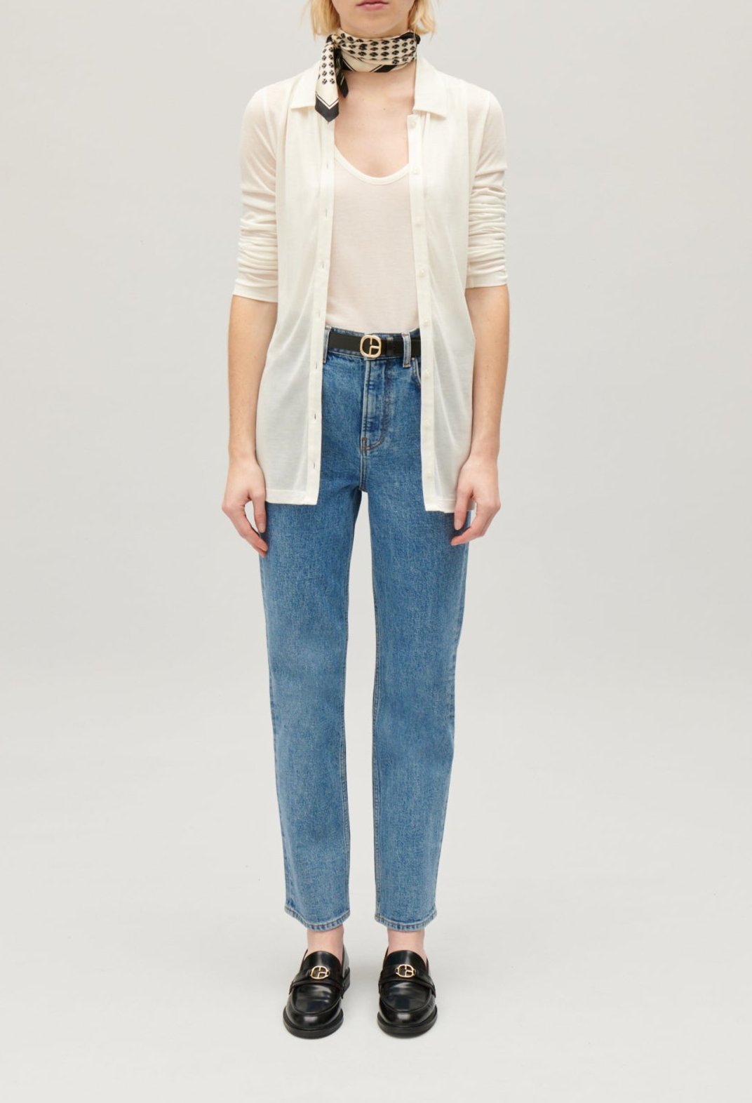 Claudie Pierlot - Cardigan - Tearosemodalsoie - Ecru