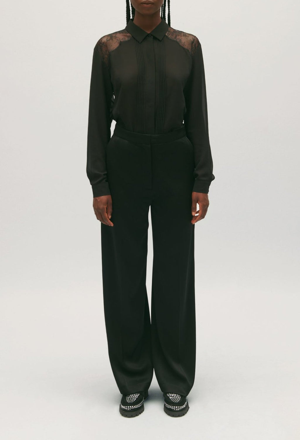 Claudie Pierlot - Camisa - Chilla - Negro