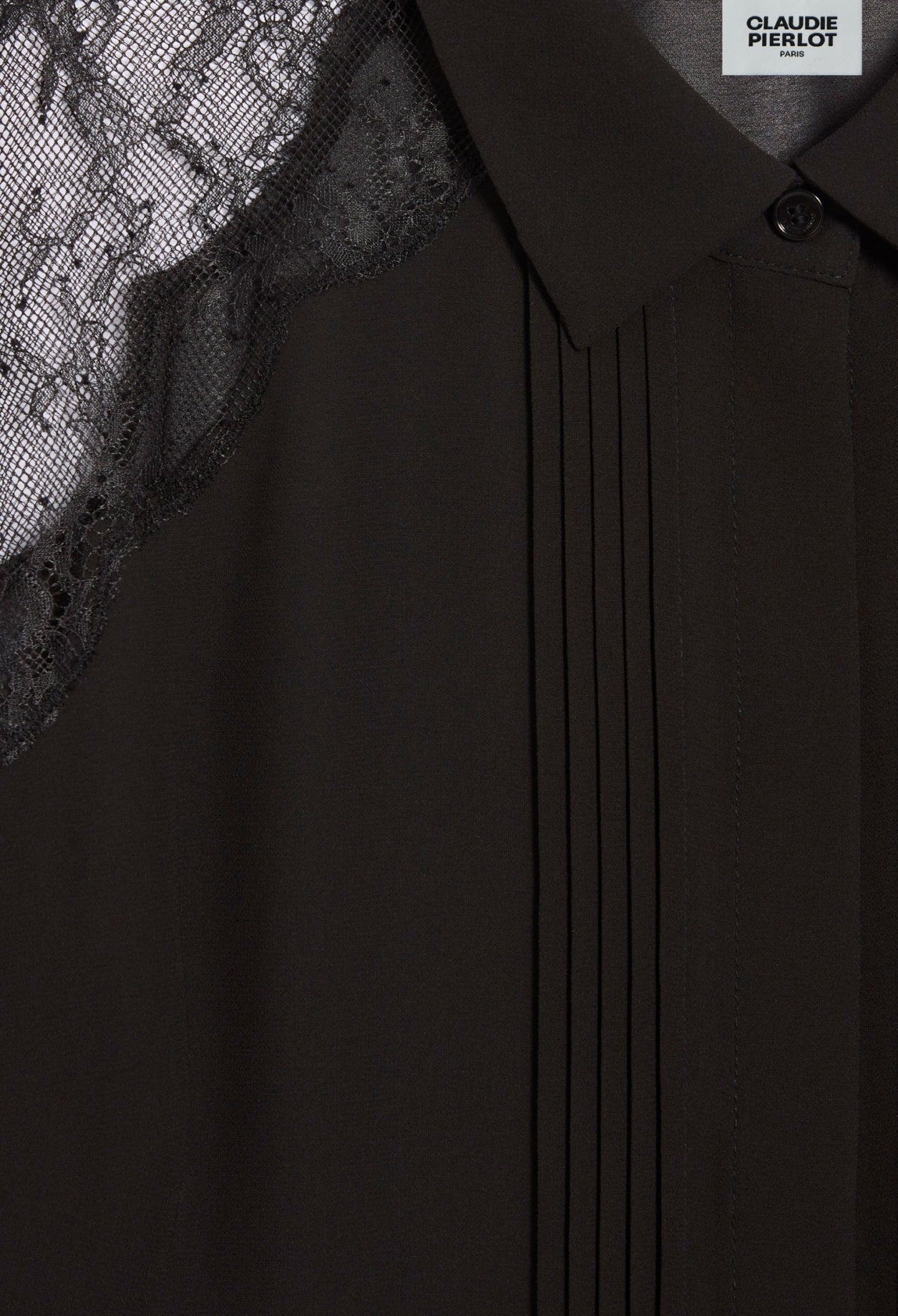 Claudie Pierlot - Camisa - Chilla - Negro