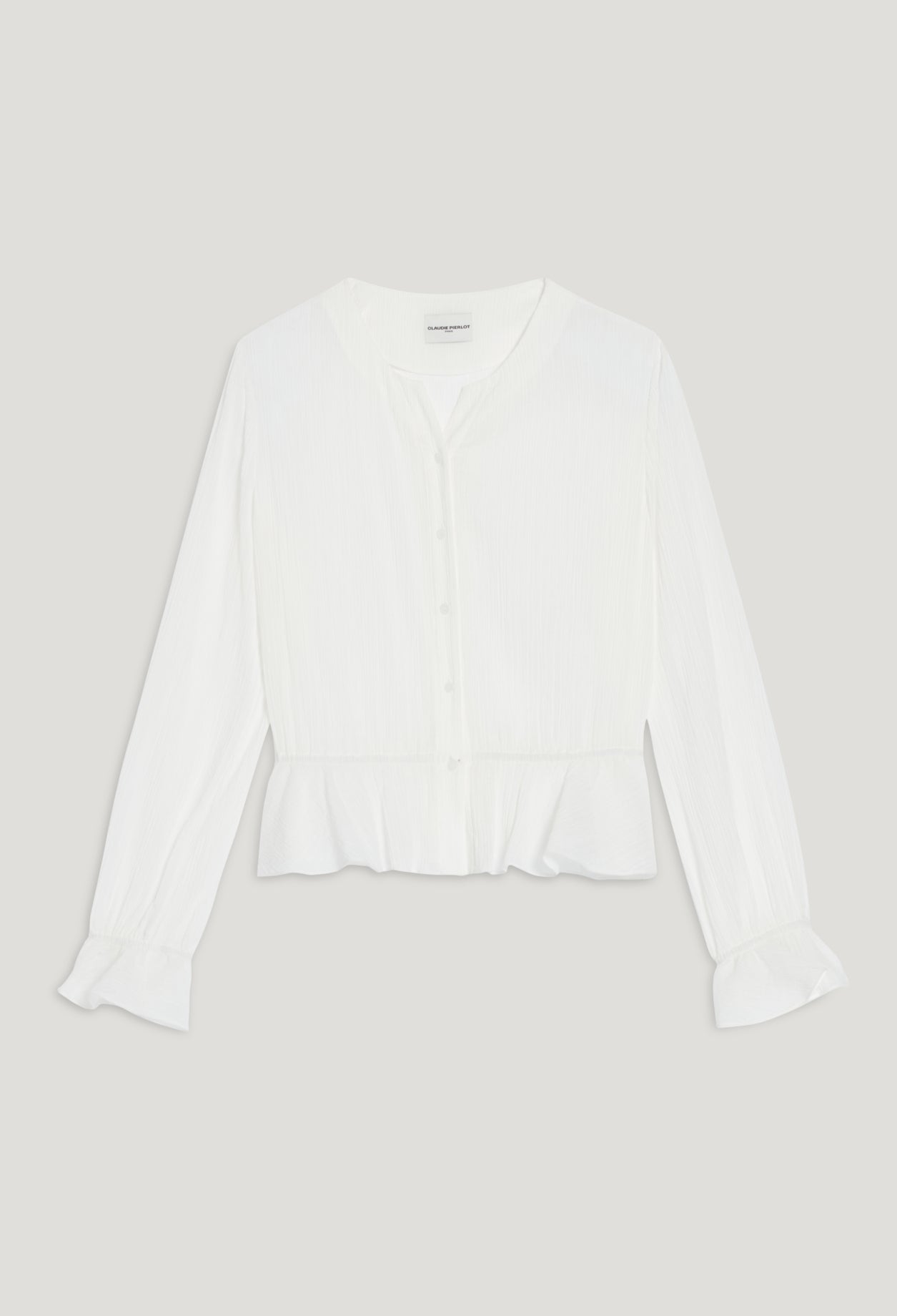 Claudie Pierlot - Chemise - Choly - Ecru