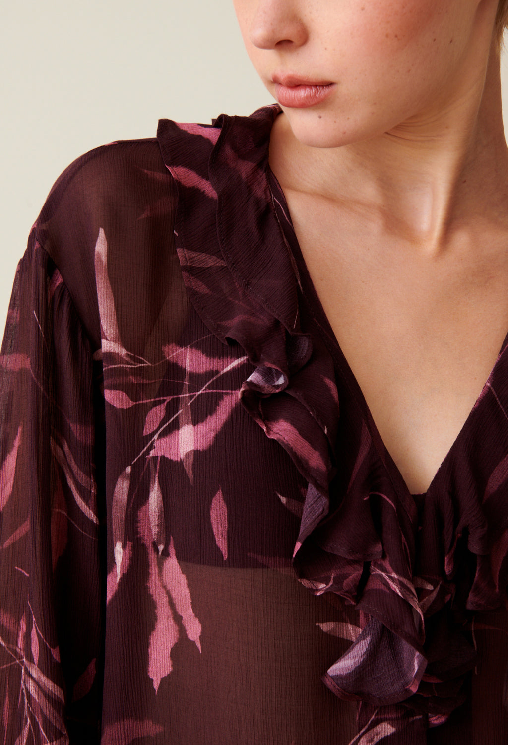 Shirt - Colly Feuille - Dark Print