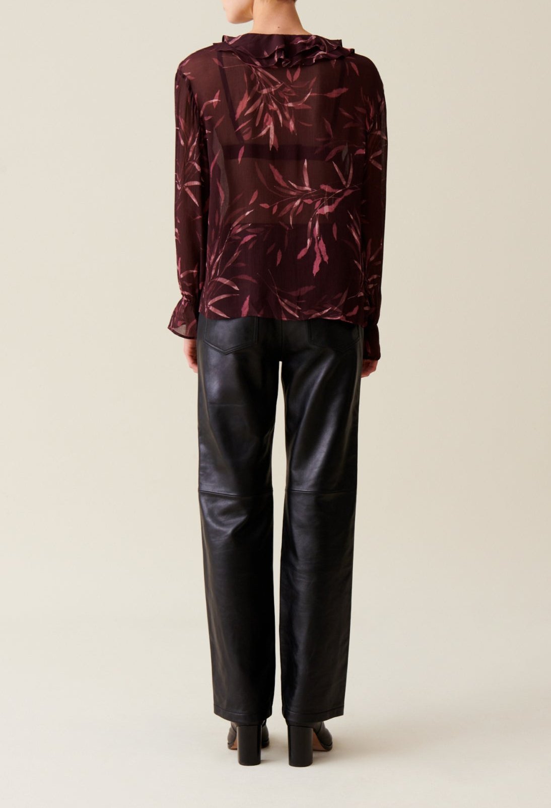 Shirt - Colly Feuille - Dark Print