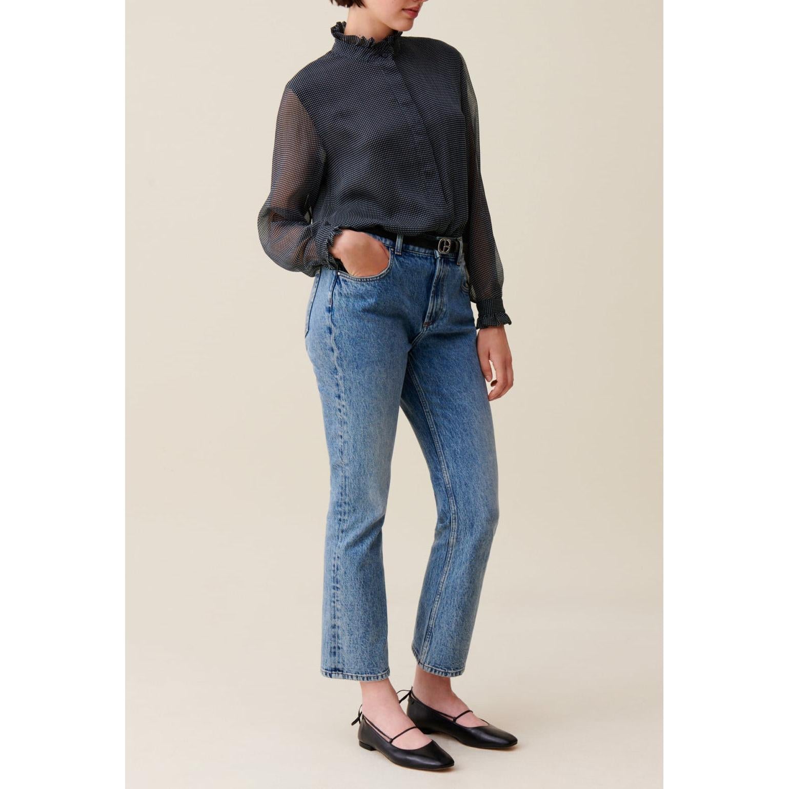 Chemise Fluide Petits Carreaux