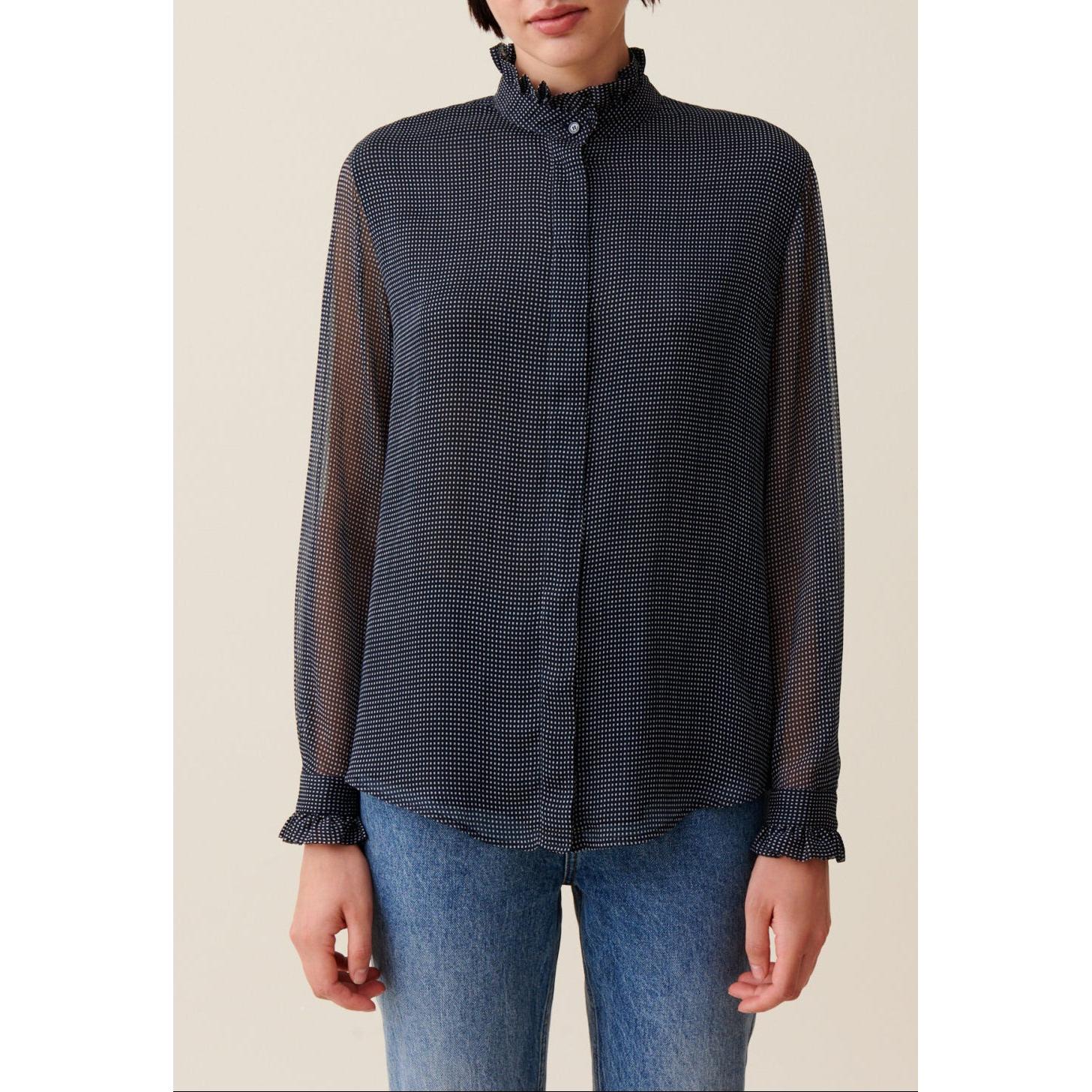 Chemise Fluide Petits Carreaux