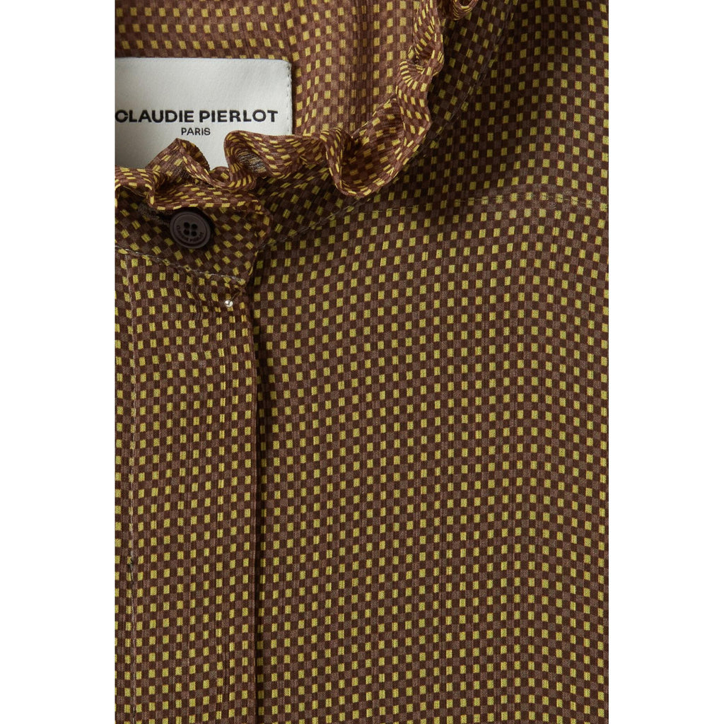 Chemise Fluide Petits Carreaux