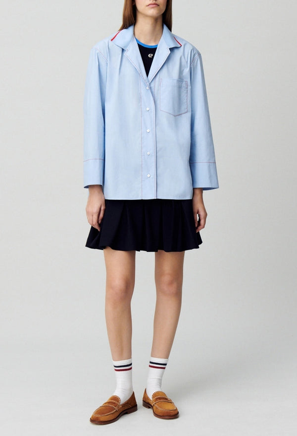 Camisa Chiara Azul Cielo