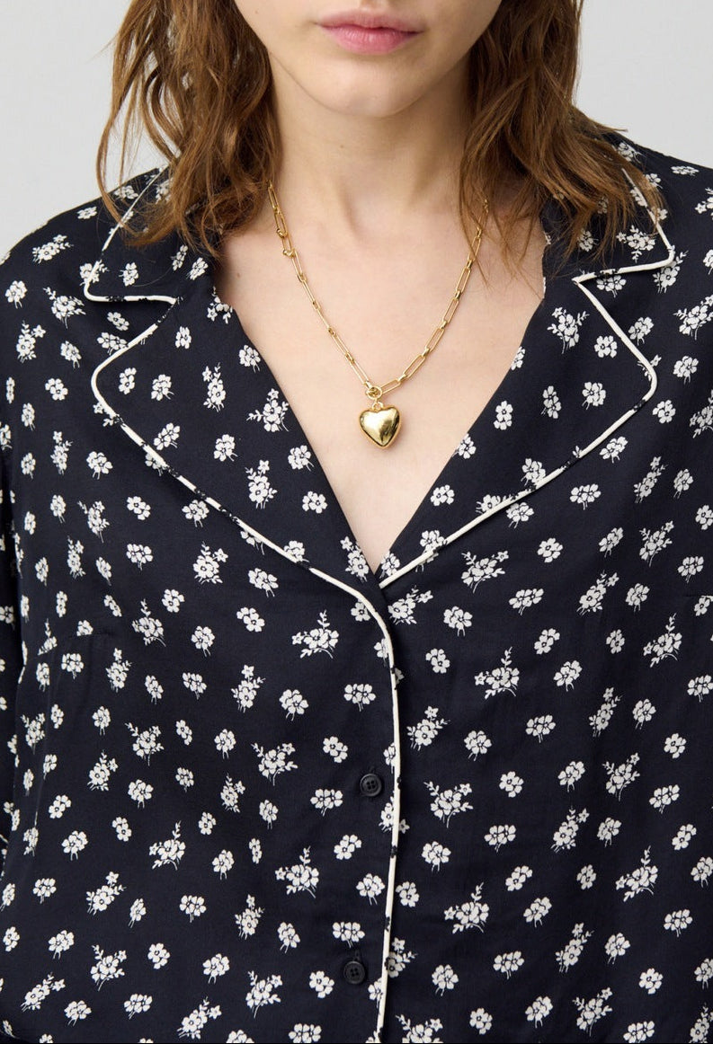Chemise Curiositapetitesfleurs Print Fonce