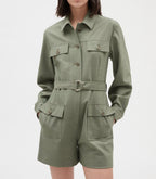 Claudie Pierlot - Shorts Jumpsuit - Janis - Lichen