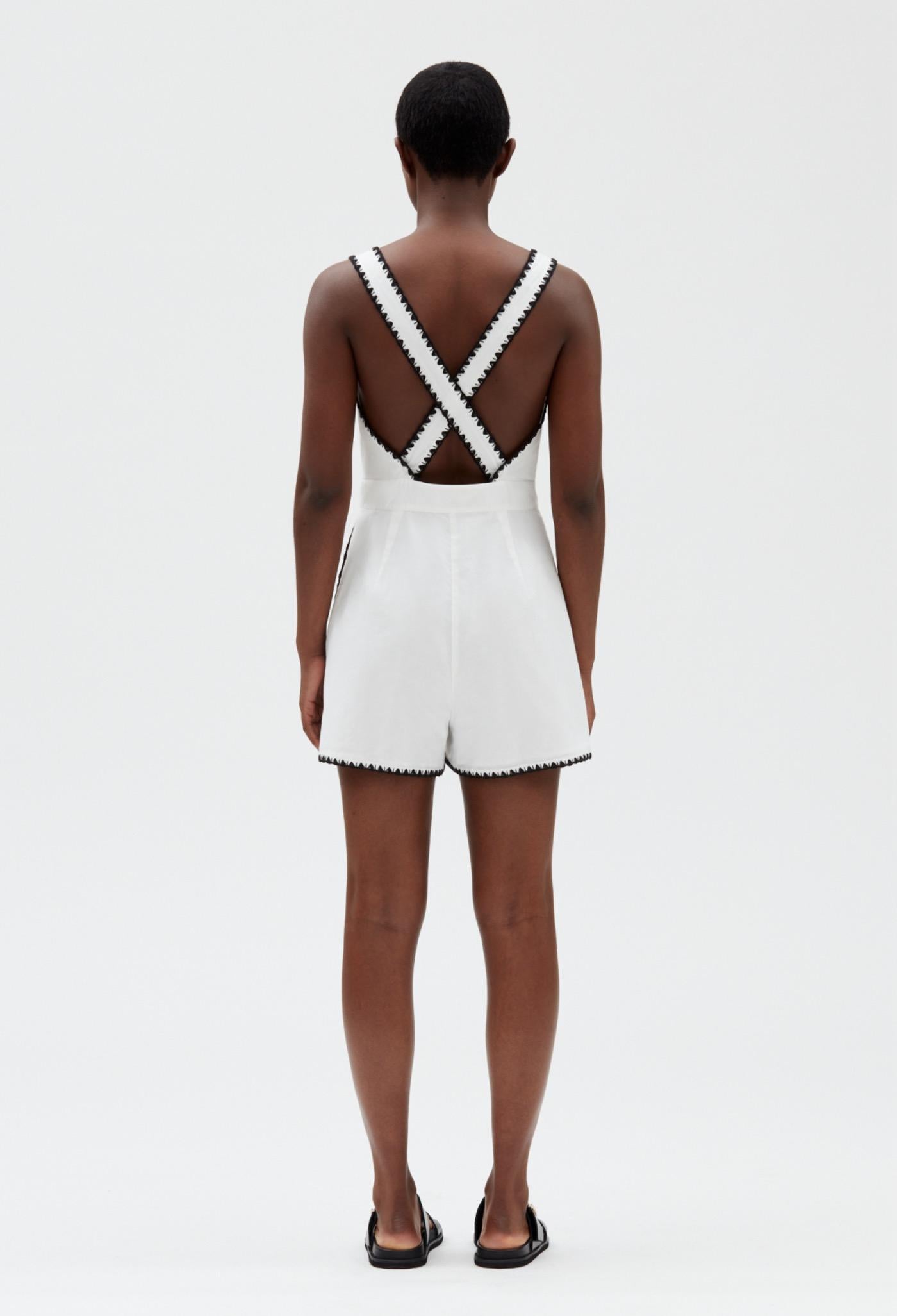 Claudie Pierlot - Combi-Short - Julia - Ecru