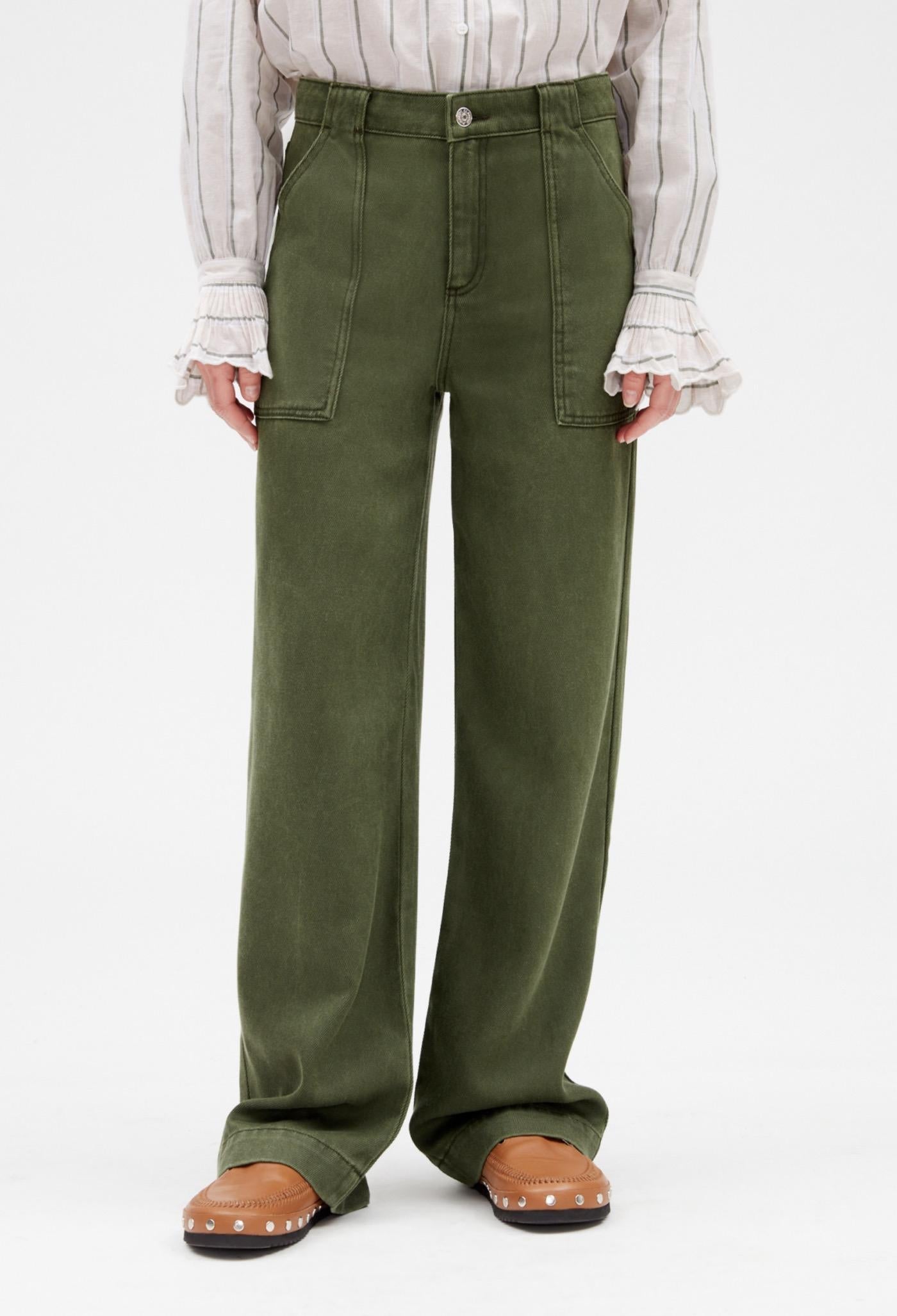 Claudie Pierlot - Jean - Pausi - Kaki