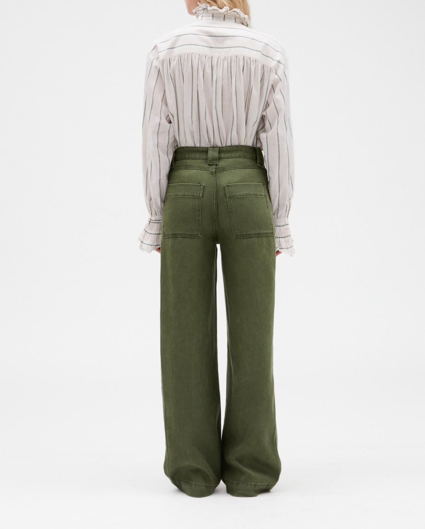 Claudie Pierlot - Jean - Pausi - Kaki