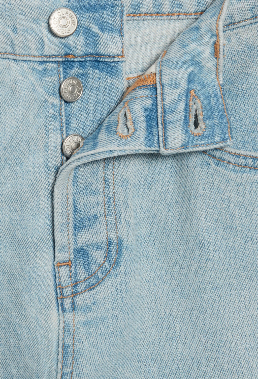 Claudie Pierlot - Jean - Jeanclaude - Denim Very Light Blue