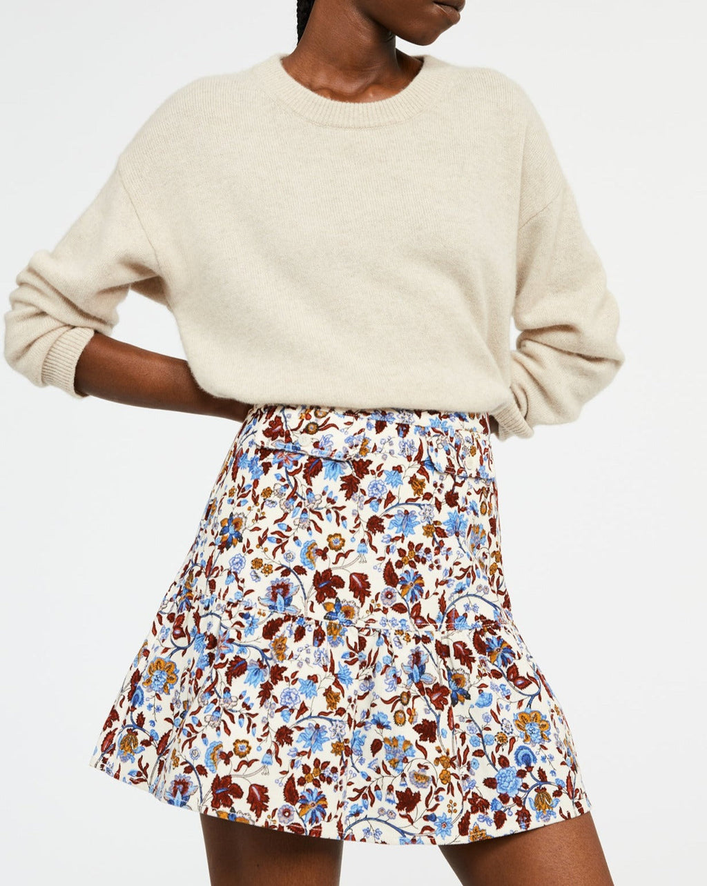 Claudie Pierlot - Jupe C&T - Selmi - Print Clair