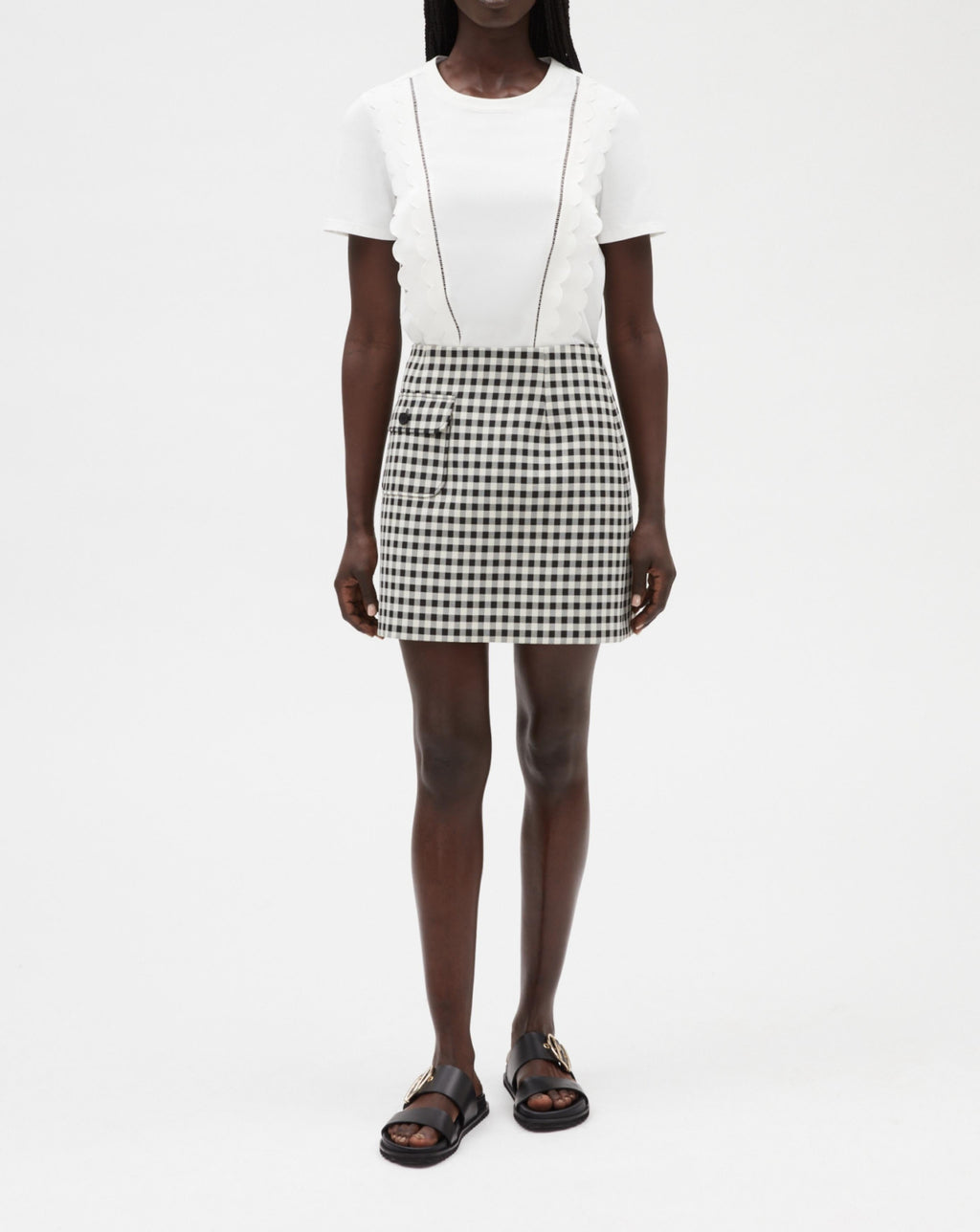 Claudie Pierlot - Jupe C&T - Seine - Bicolore