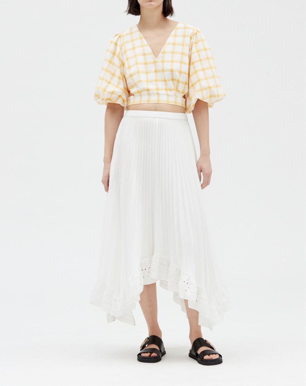 Claudie Pierlot - C&T Skirt - Selode Cotton - Ecru