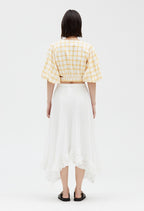 Claudie Pierlot - C&T Skirt - Selode Cotton - Ecru