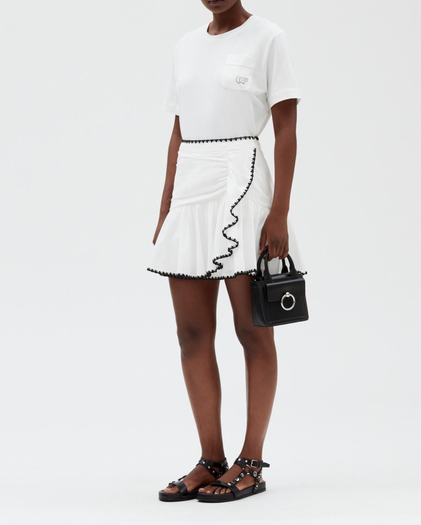 Claudie Pierlot - Jupe C&T - Sister Brodee - Ecru