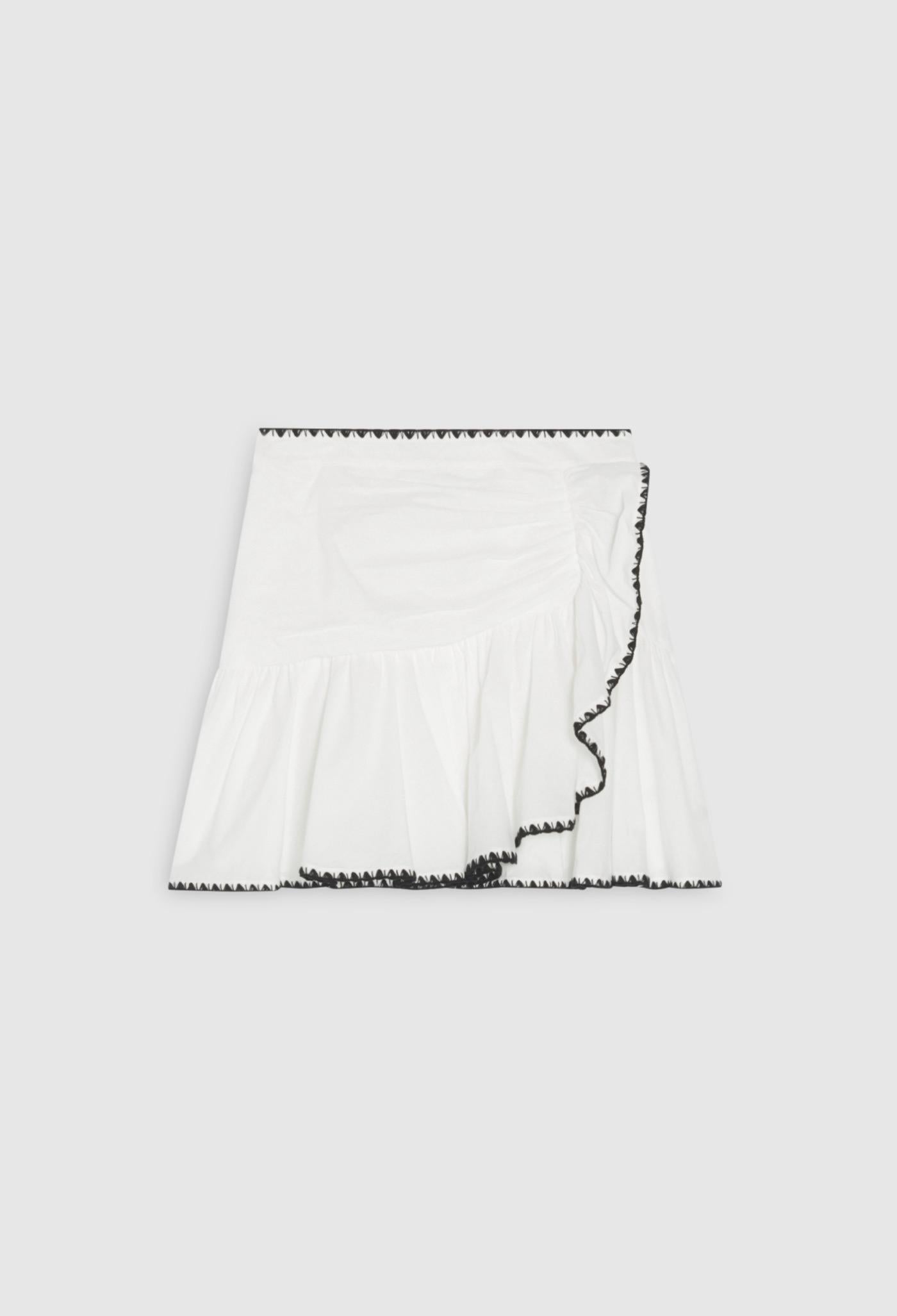 Claudie Pierlot - Jupe C&T - Sister Brodee - Ecru