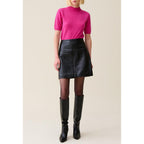 Claudie Pierlot - Leather Mini Skirt