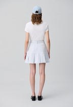 Salamander Denim Skirt Very Light Blue