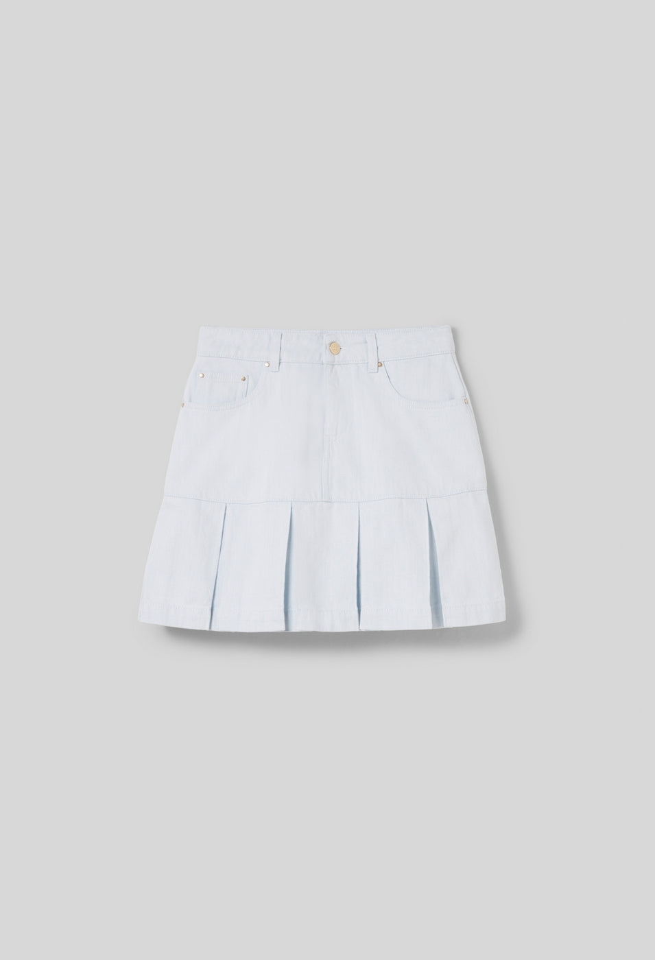 Salamander Denim Skirt Very Light Blue