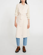 Claudie Pierlot - Abrigo - Glycine - Vanille