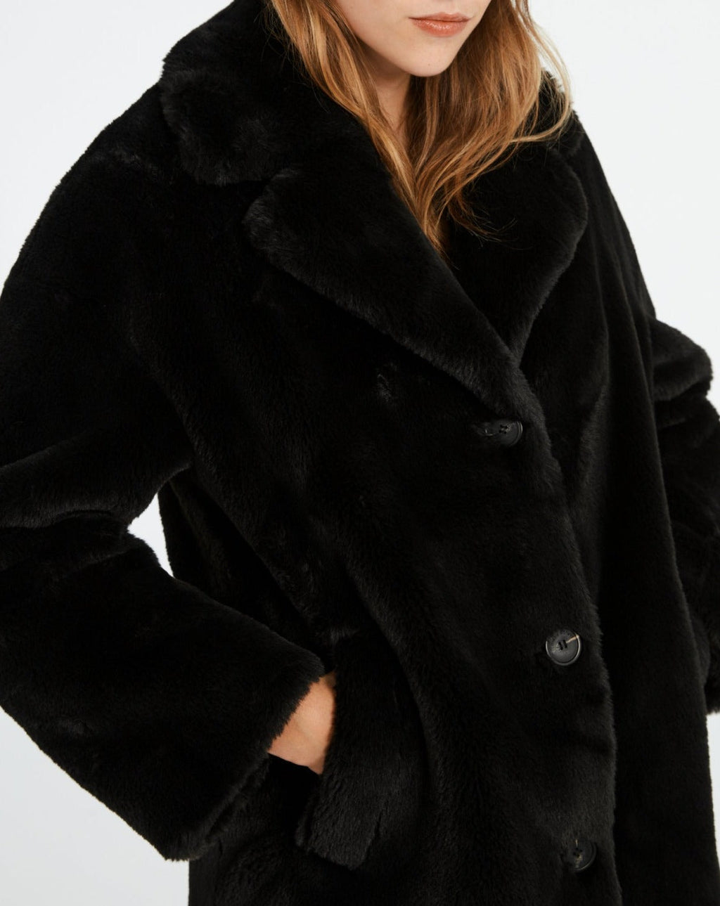 Claudie Pierlot - Pelo sintético - Frida - Negro