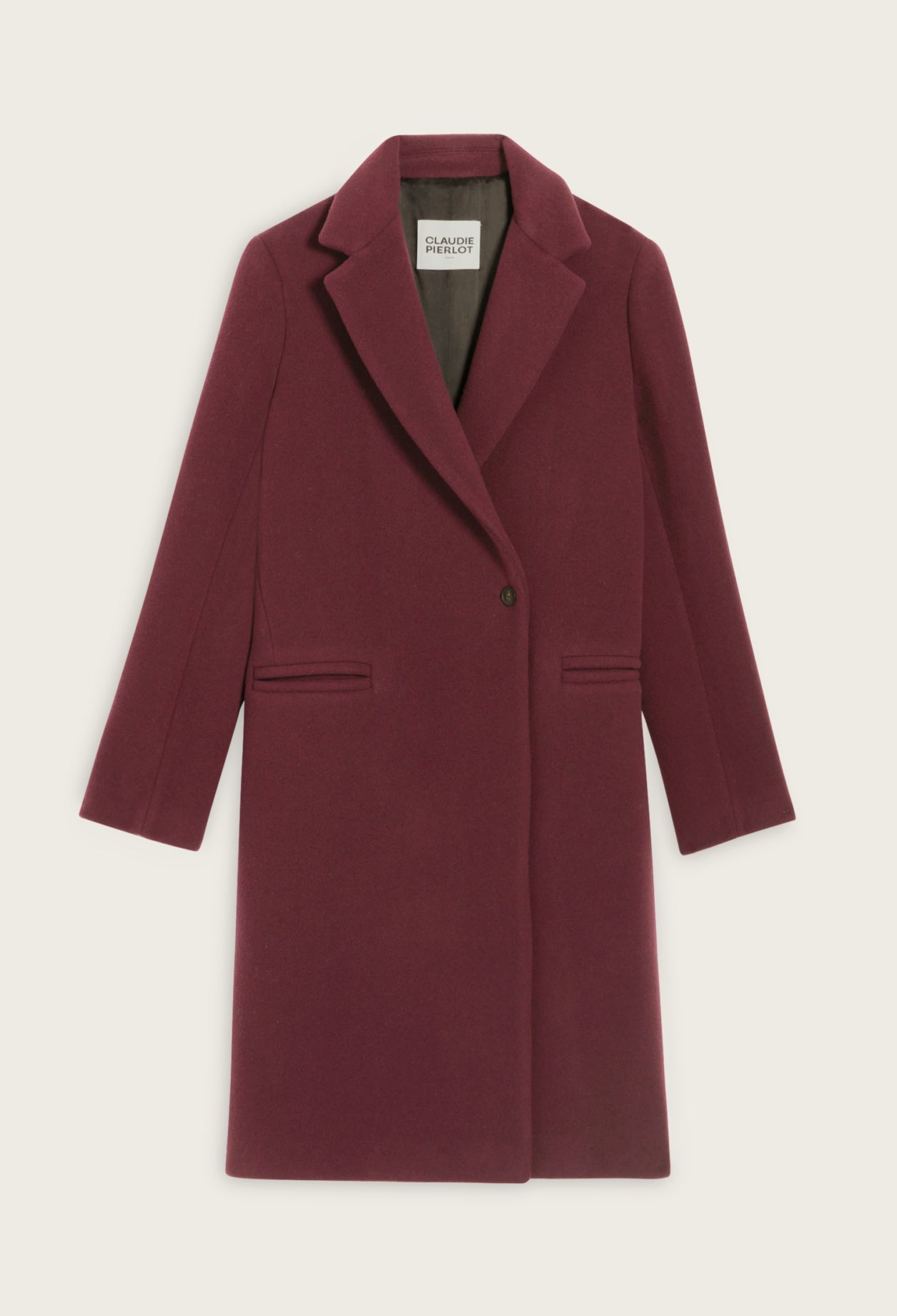Claudie Pierlot - Coat - Good - Burgundy