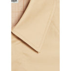 Abrigo reversible de largo medio en beige