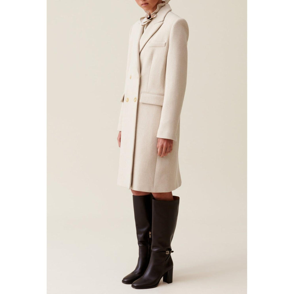 Claudie Pierlot - Manteau Classique Droit Mi-Long