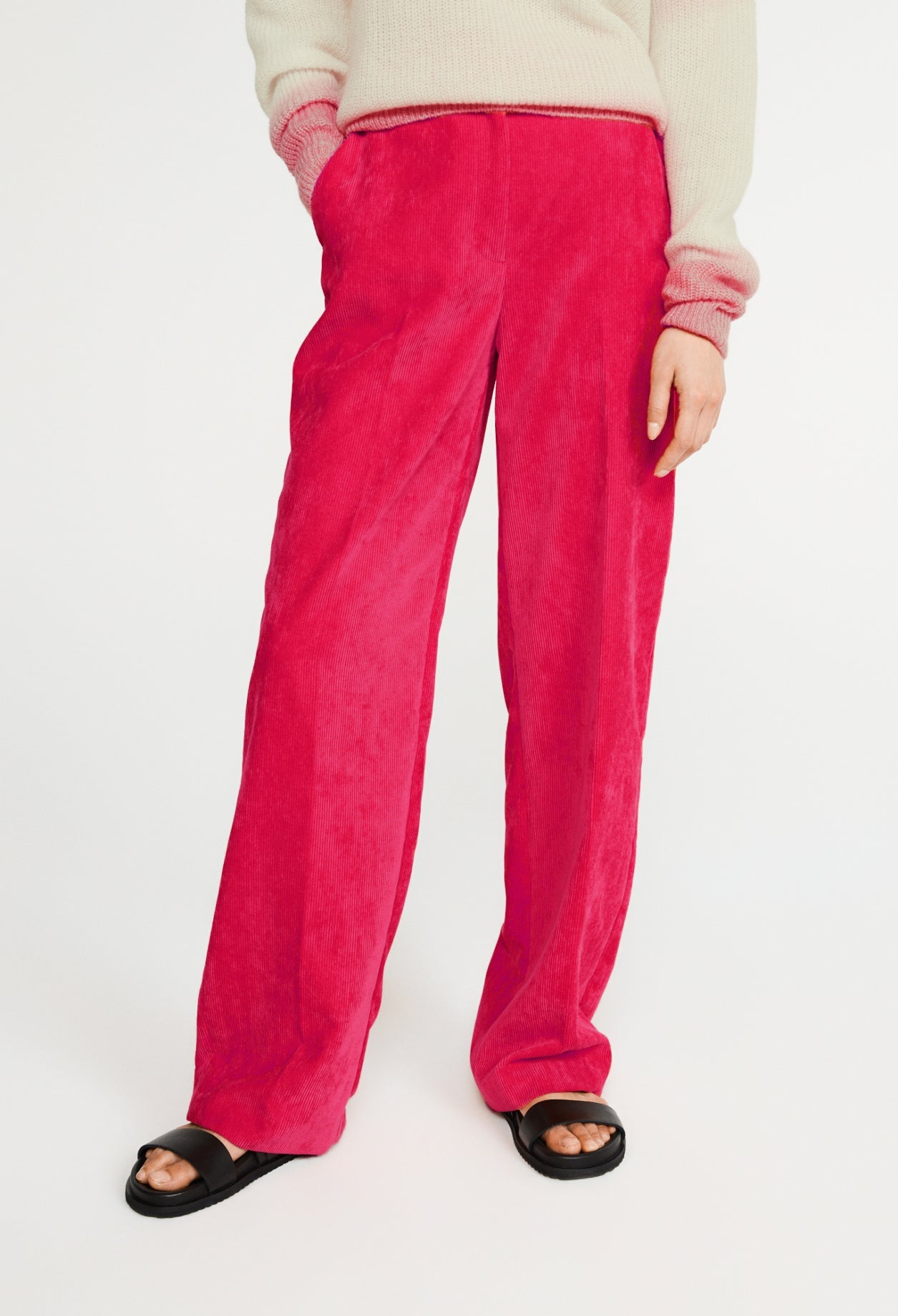 Claudie Pierlot - Pantalon - Painting - Magenta