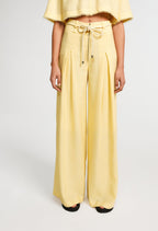 Claudie Pierlot - Polie Trousers - Pale Yellow