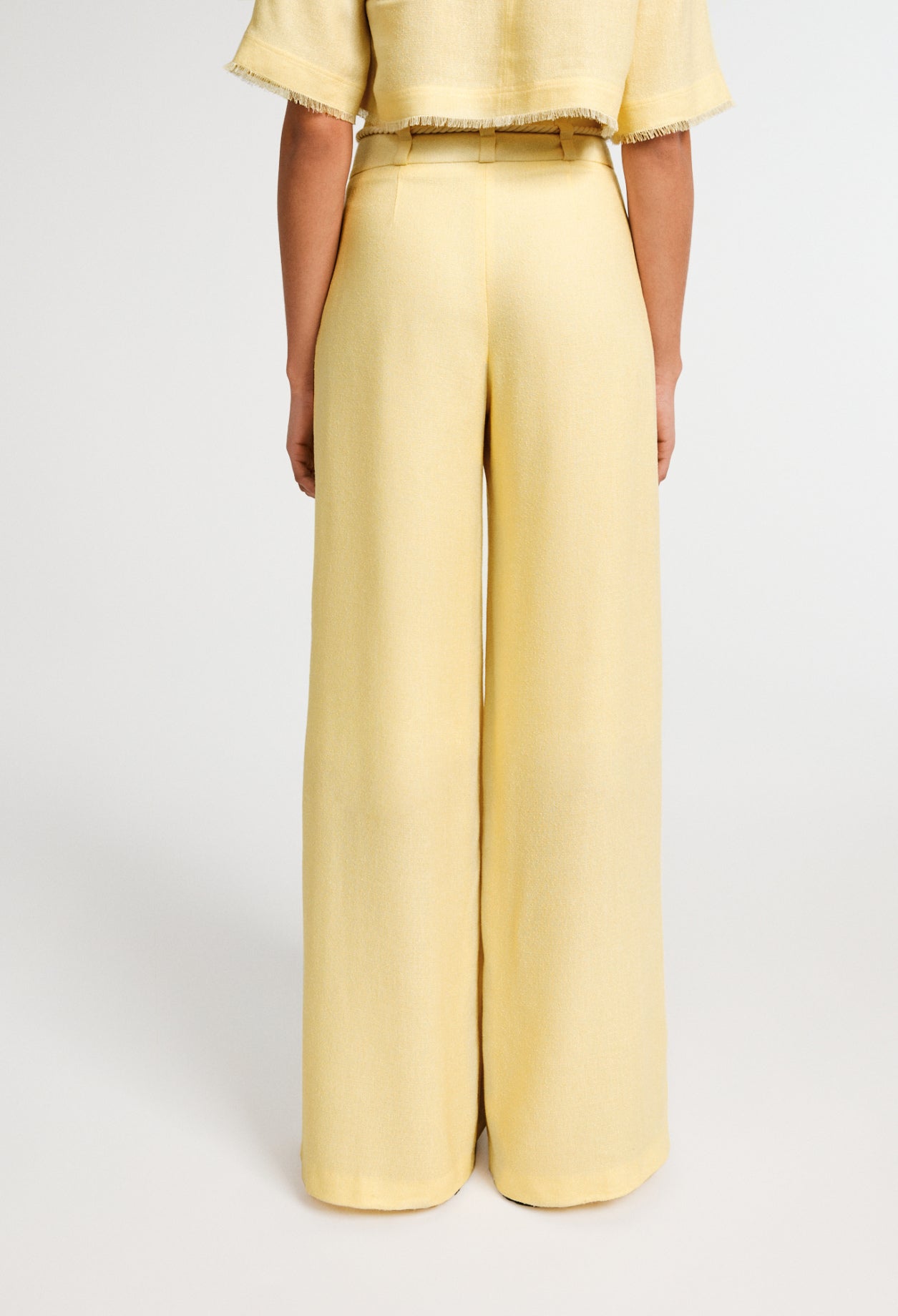 Claudie Pierlot - Polie Trousers - Pale Yellow