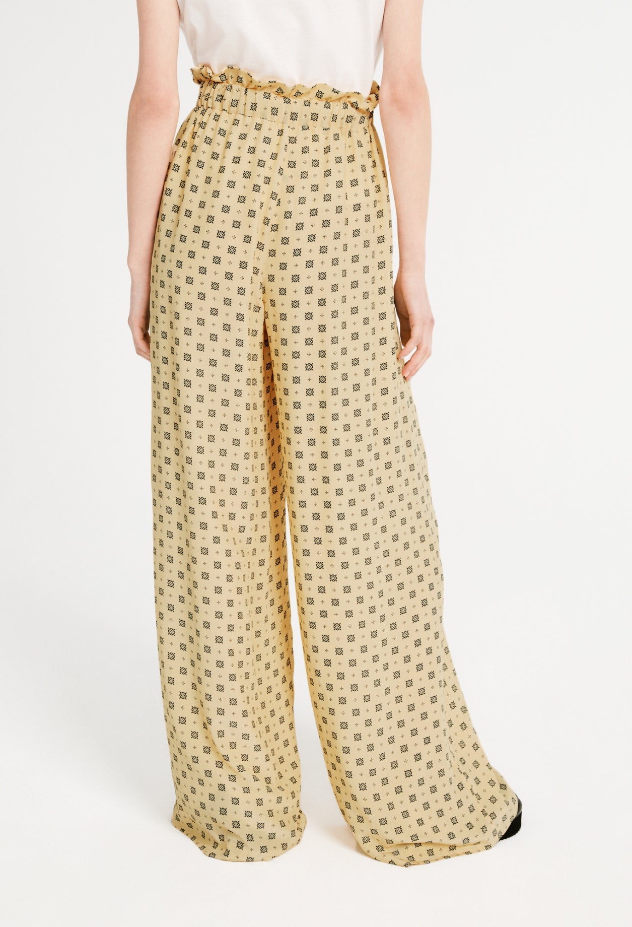 Claudie Pierlot - Pantalón fluido Pantinprint - Estampado ligero