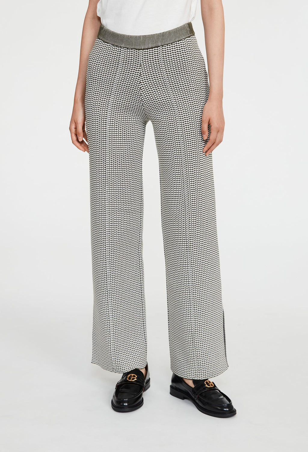 Claudie Pierlot - Trousers - Minusa - Two-Tone